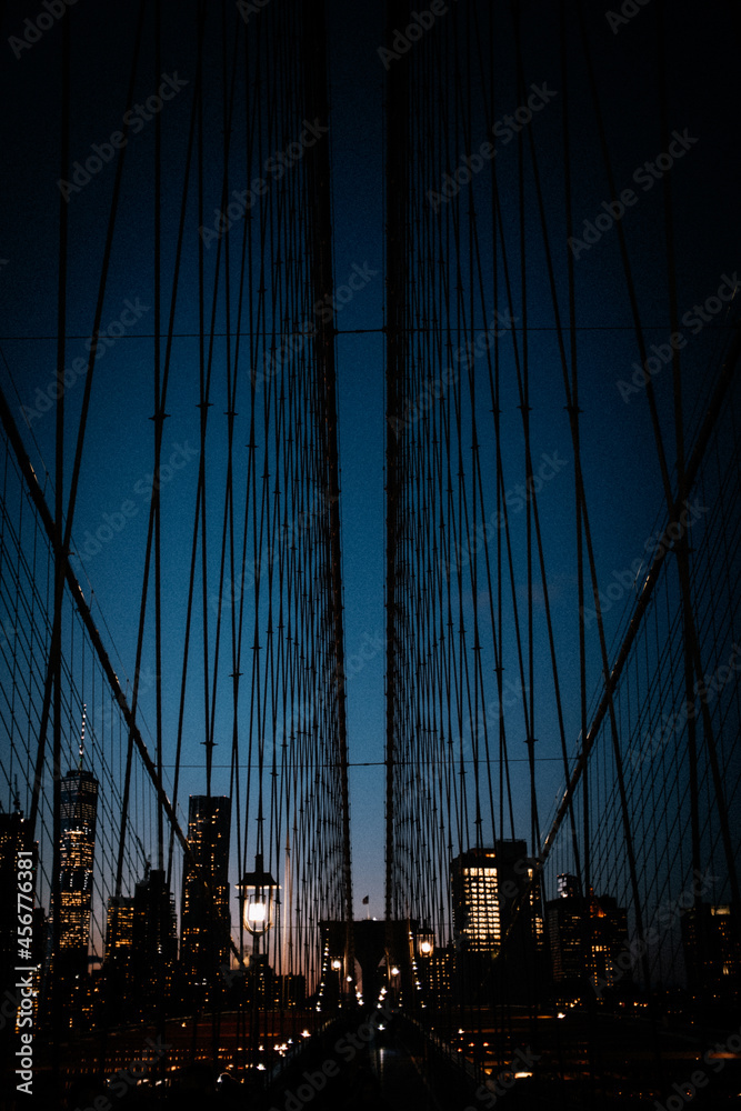 Fototapeta premium brookly bridge new york city