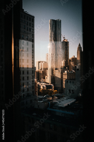 new york skyline from tribeca photo