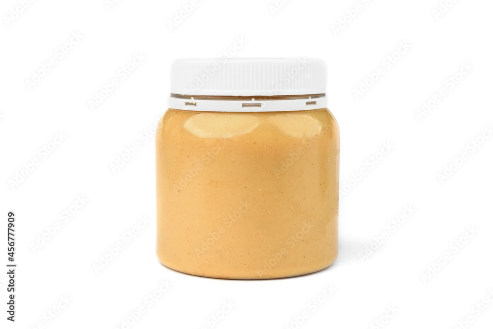 Peanut butter isolated on white background. Peanut butter isolated on white background.