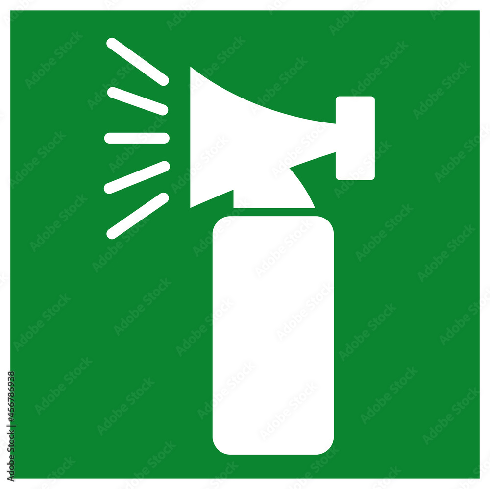 Hand Held Emergency Alarm Symbol Sign ,Vector Illustration, Isolate On White Background Label .EPS10 Hand Held Emergency Alarm Symbol Sign ,Vector Illustration, Isolate On White Background Label .EPS10