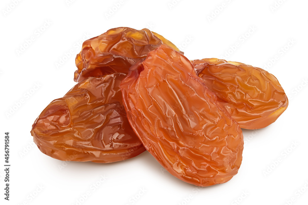 brown raisin isolated on white background with clipping path and full depth of field brown raisin isolated on white background with clipping path and full depth of field