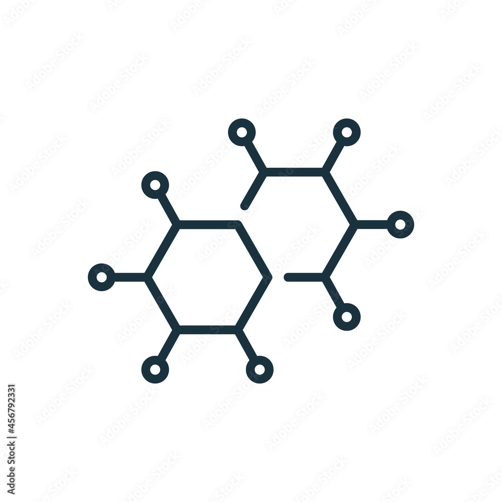 Structure Network Molecular Line Icon. Atom Connect Structure Linear Pictogram. Shape Molecule Hydrogen, Oxygen, Water Outline Icon. Editable Stroke. Isolated Vector Illustration Structure Network Molecular Line Icon. Atom Connect Structure Linear Pictogram. Shape Molecule Hydrogen, Oxygen, Water Outline Icon. Editable Stroke. Isolated Vector Illustration