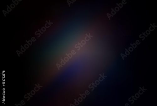 Dark Gray vector colorful blur backdrop.