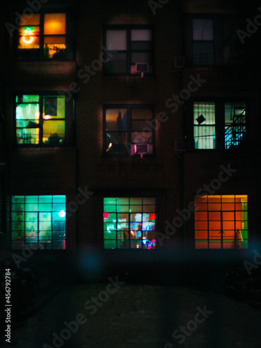stained window in night © Ngoc