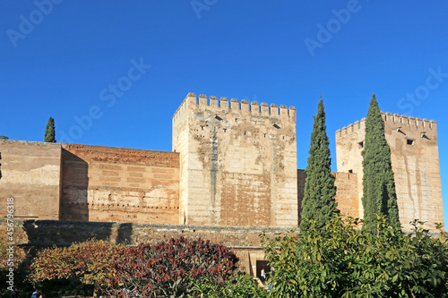 Palace of the Alhambra in Granada, Spain 