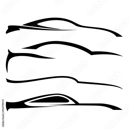 Car icon logo vector company template illustration.