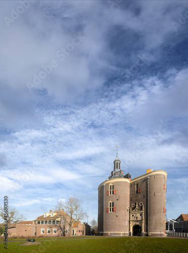 Dromedaris in Enkhuizen, Noord-Holland province, The netherlands photo