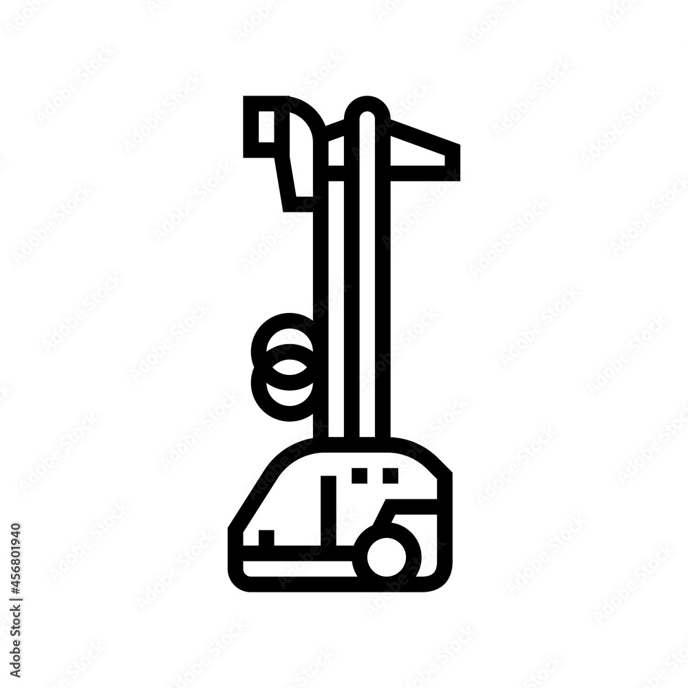 steam equipment line icon vector. steam equipment sign. isolated contour symbol black illustration