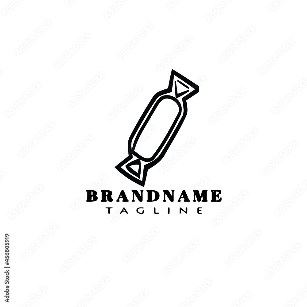 candy logo cartoon design icon vector cute candy logo cartoon design icon vector cute