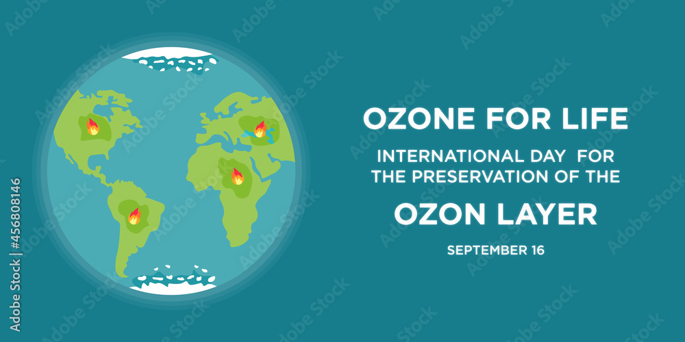 día internacional de la capa de ozono, impacto ambiental, calentamiento global, contaminación, cambio climático.