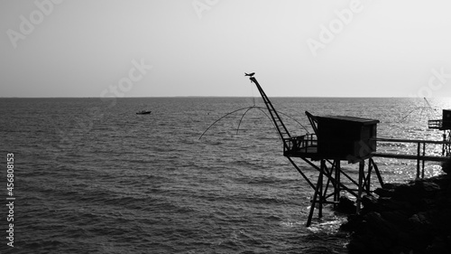 cabane de pêche au carrelet