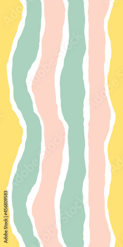 Striped vector seamless pattern. Colorful abstract background.