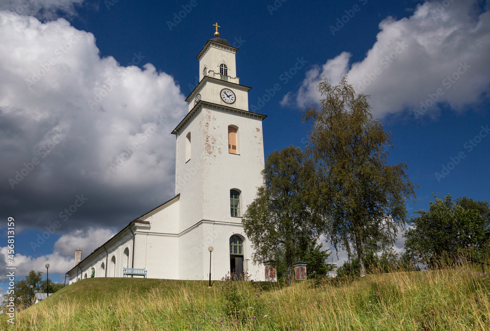 Boda church in the Swedish community Rattvik Boda church in the Swedish community Rattvik