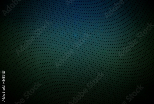 Dark Green vector Blurred decorative design in abstract style with bubbles.