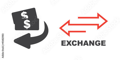 Flip over or turn. Back Arrow icon flat