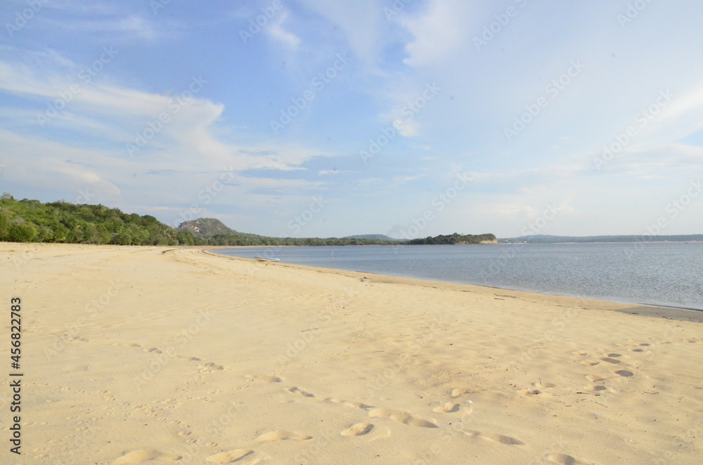 ALTER DO CHÃO ORLA PRAIA DESERTA PARÁ BRASIL