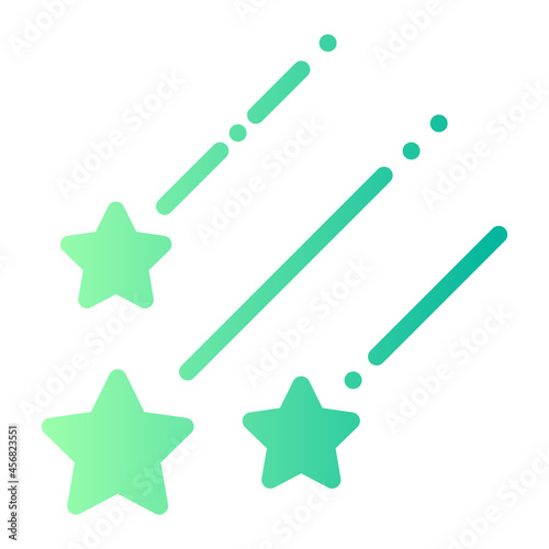 Shooting Star gradient icon