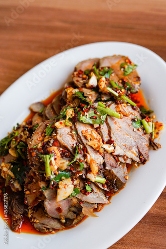 Chinese food beef