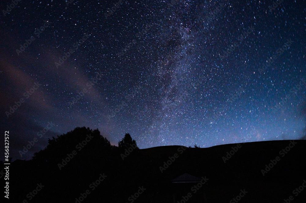 
amazing starry night sky in South Ossetia