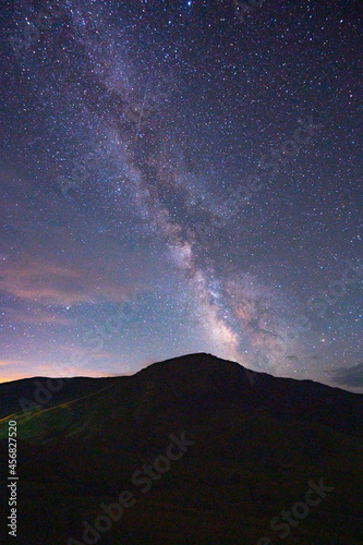  amazing starry night sky in South Ossetia