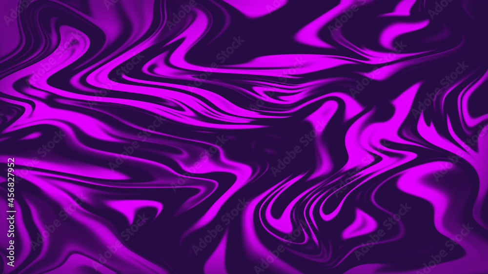 Obraz premium Trendy abstract colorful purple liquid background. Stylish marble wave texture illustration. Purple abstract background.