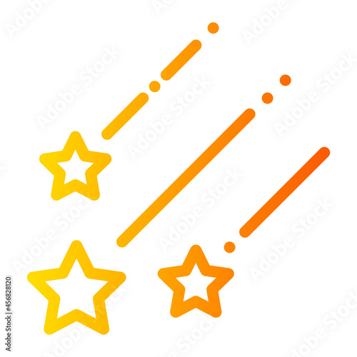 Shooting Star gradient icon