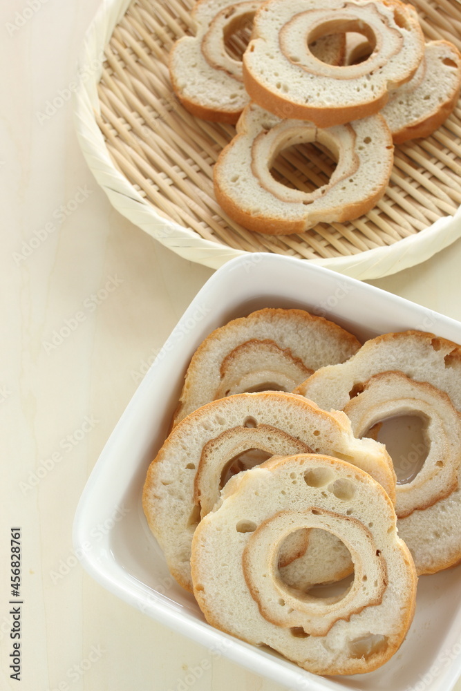 Japanese food, wheat bran for healthy food image Japanese food, wheat bran for healthy food image