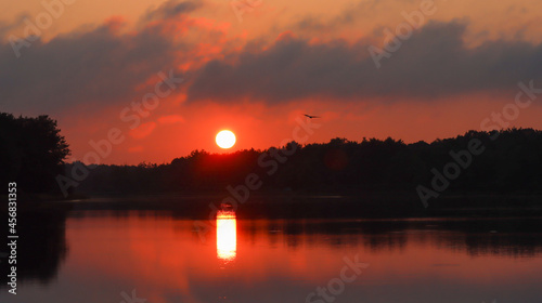 Amazing clouds and sunrises caught in the Pocono Mountains of PA © Daniel