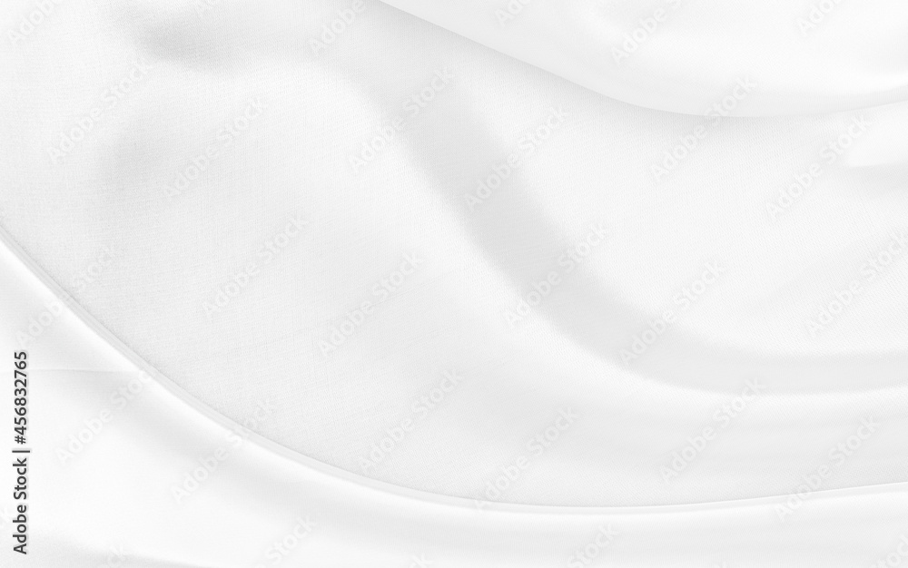 White gray satin texture that is white silver fabric silk background with beautiful soft blur pattern natural.