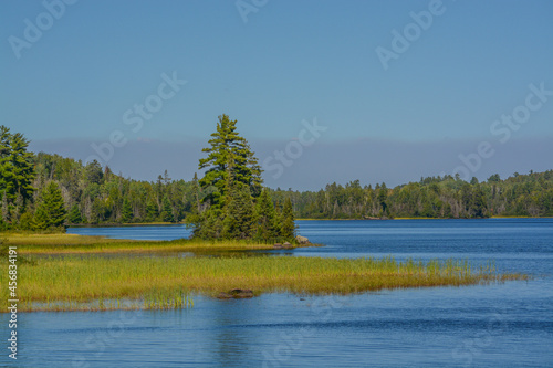 Beautiful view of Pike Bay on Vermillion Lake in Tower, Cass County, Minnesota photo