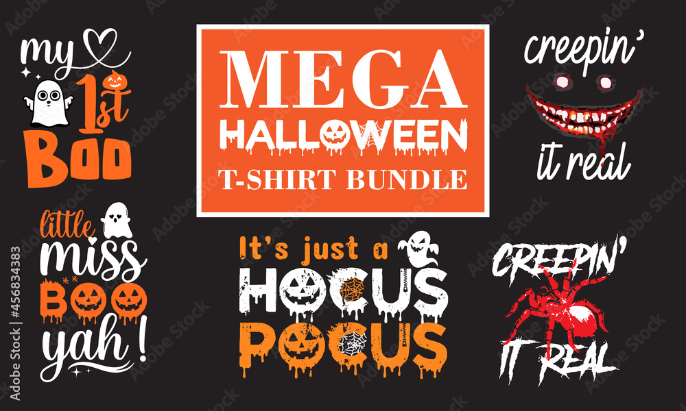 Halloween T-shirt bundle 