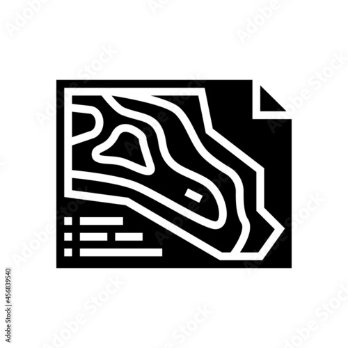 engineering and design quarry mining glyph icon vector. engineering and design quarry mining sign. isolated contour symbol black illustration