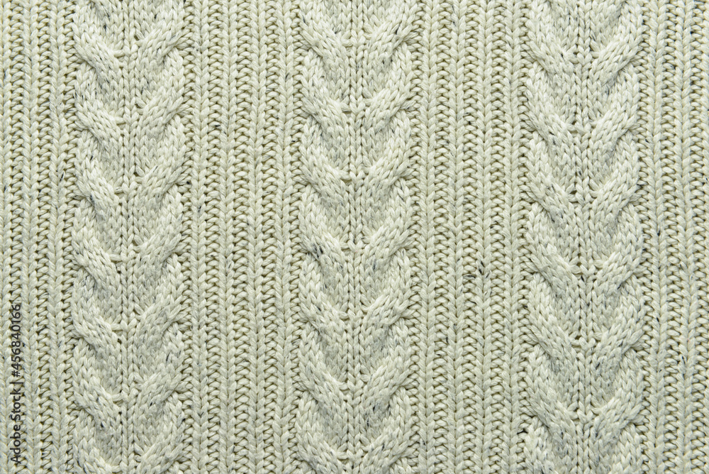 Texture of knitted fabric as background