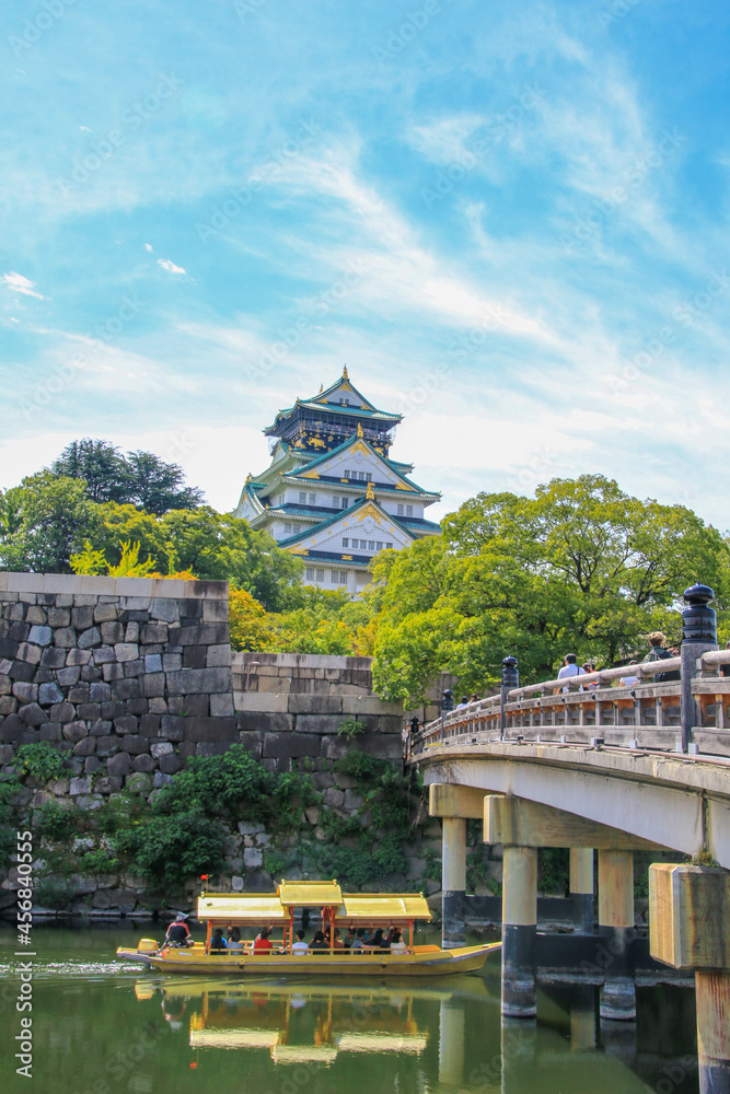 Naklejka premium 大阪城