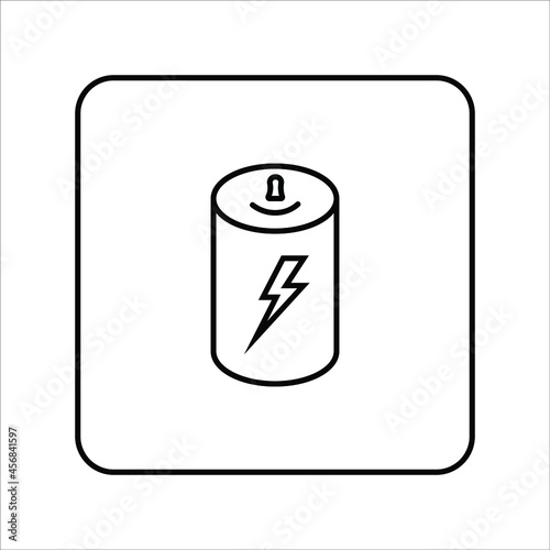 Fast-food Icon - Food & Drink Icon, Burger and drink together is the symbol of junk food, Energy drink tin can icon
