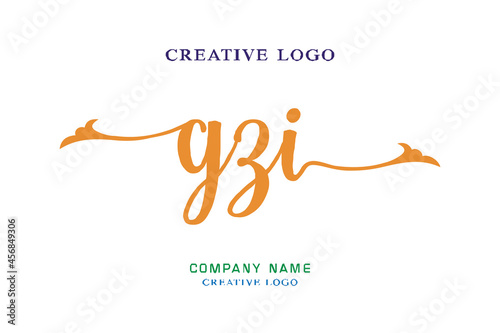 GZI lettering logo is simple, easy to understand and authoritative photo