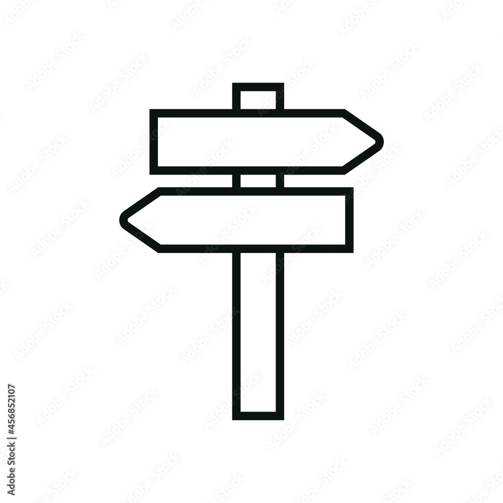 arrows sign icon, on white background