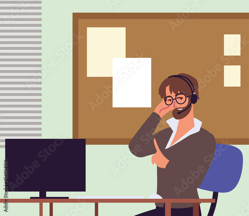 male office assistant