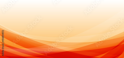 Abstract gradient orange wave background good for banner, poster, wallpaper, digital print and other