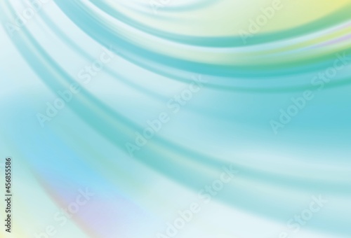Light Green vector colorful blur background.