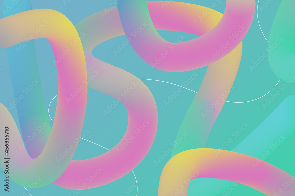 Obraz premium abstract shapes background. Vector illustration