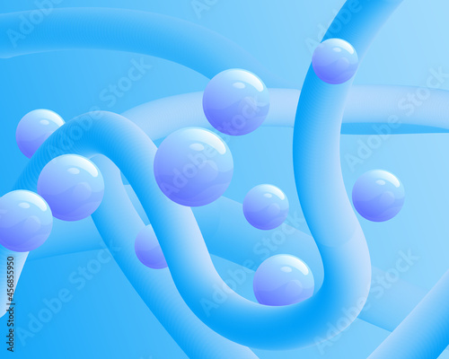 abstract shapes background. Vector illustration