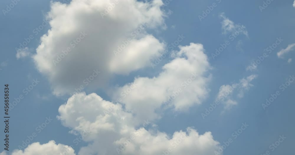 Time lapse Blue sky fluffy white clouds on summer season bright clear skyline with beautiful cloudscape. Timelapse Panorama blue sky clouds heaven on daylight with copy space. Cloudscape sunny day. Time lapse Blue sky fluffy white clouds on summer season bright clear skyline with beautiful cloudscape. Timelapse Panorama blue sky clouds heaven on daylight with copy space. Cloudscape sunny day.