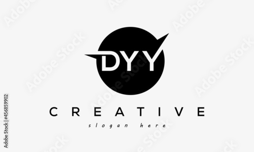 DYY creative circle letters logo design victor photo