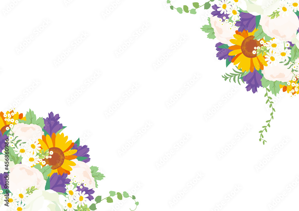 秋の花束 背景イラスト Stock Vector Adobe Stock 秋の花束 背景イラスト Stock Vector Adobe Stock