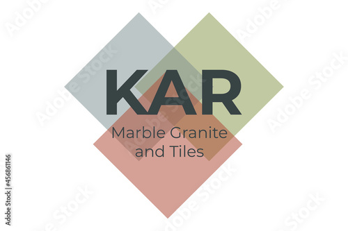 Marble and tile logo design for a company
