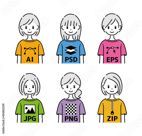 ファイル　アイコン　Tシャツ