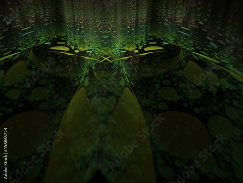 Fototapeta Naklejka Na Ścianę i Meble -  Imaginatory fractal background abstract Image