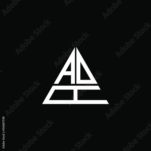 ADA letter logo creative design. ADA unique design, AOA letter logo creative design. AOA unique design

