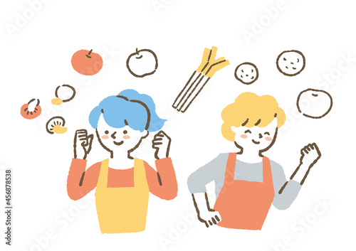 農家で働く人たち_色04